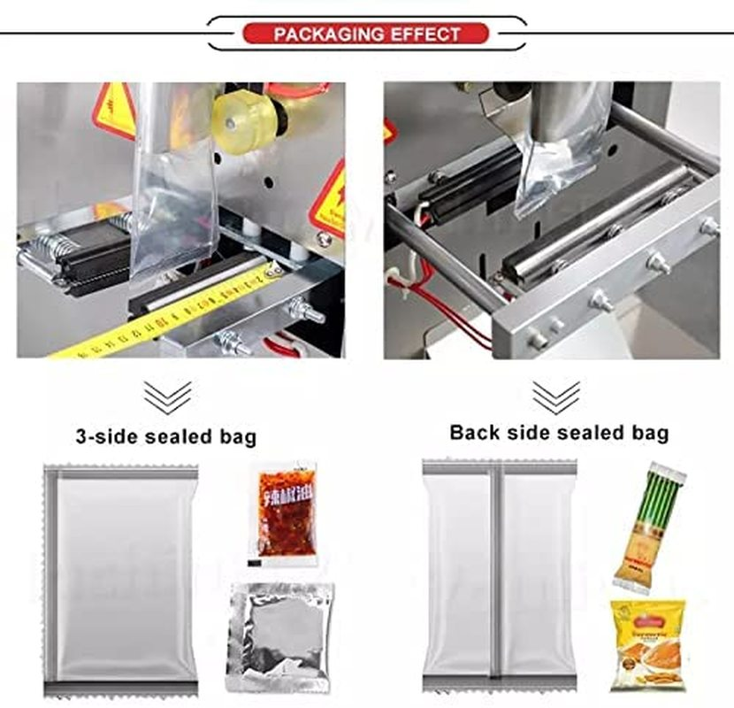 304SS Accessories Automatic Packing Machine Forming Making Bags Model