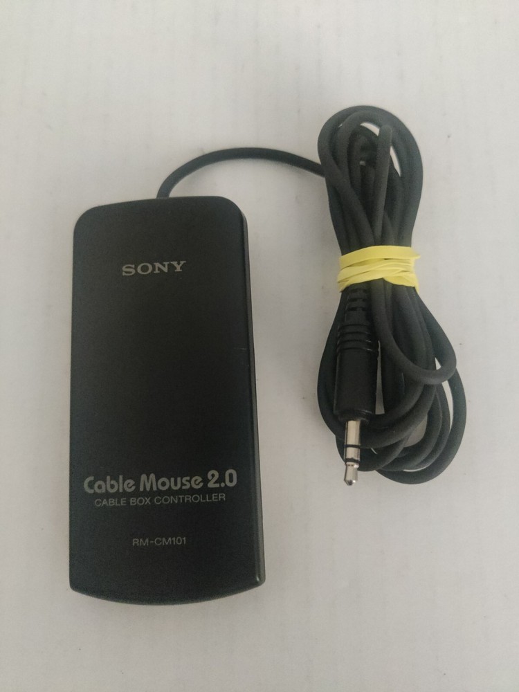 Sony RM-CM101 Cable Mouse 2.0 Cable Box Controller Black OEM Original Genuine