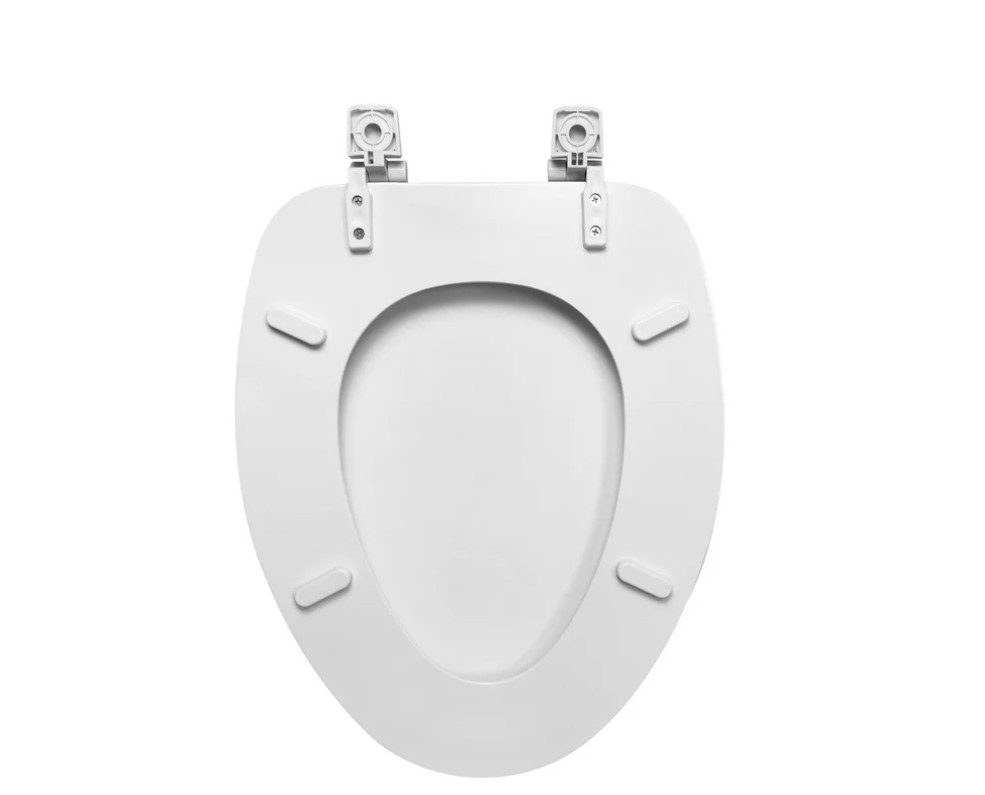 Mainstays Elongated Toilet Seat in White