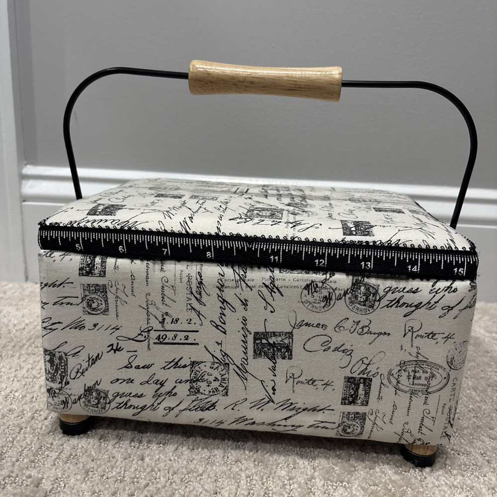 EUC Sewing Box With Tray