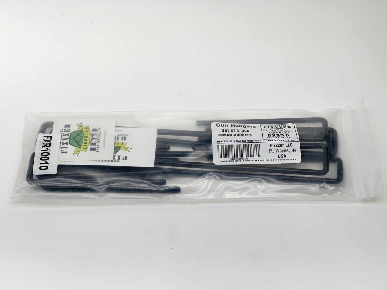 Gun Hanger Pack of 5 Original Handgun Rack Organizer Gun Safe Pistol Hand Gun