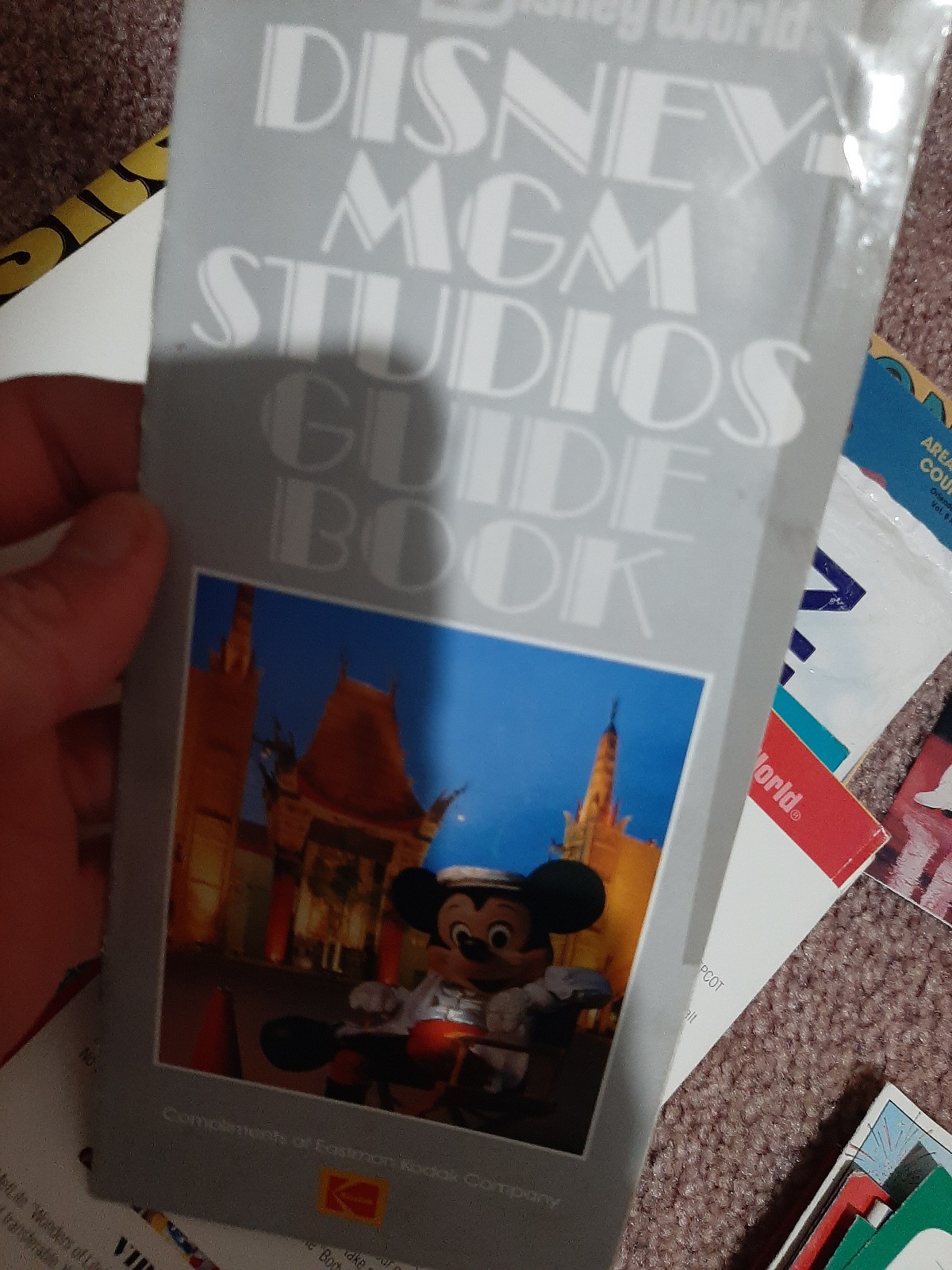 HUGE LOT - DISNEY WORLD and FLORIDA Sites - Brochures Books Souvenirs - 80s-90s