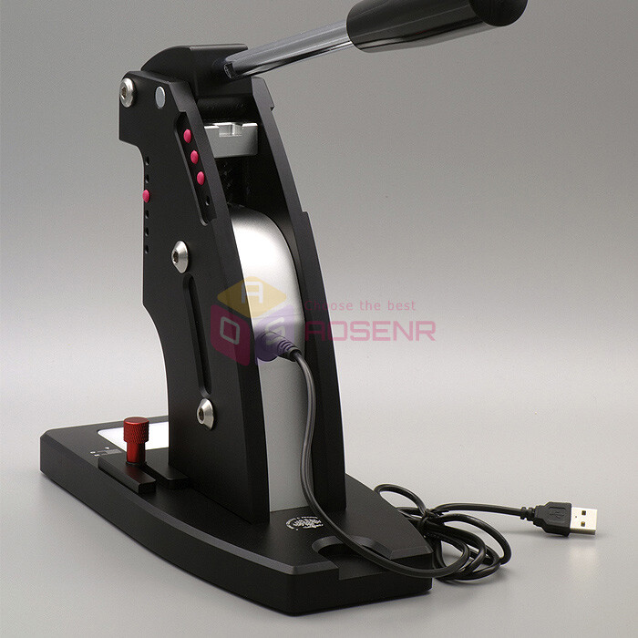 XM-05 Hand Punch Press Silent Small HandmadeLeather Making Punching Machine.