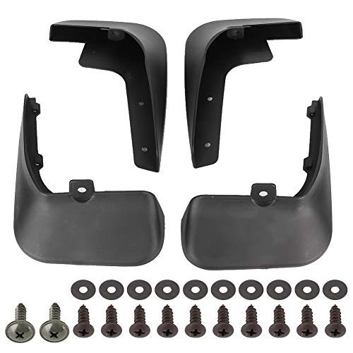 Car Mud Flaps for NV200 2010 2017, 4Pcs Mudguards Replacement, Plastic, Front