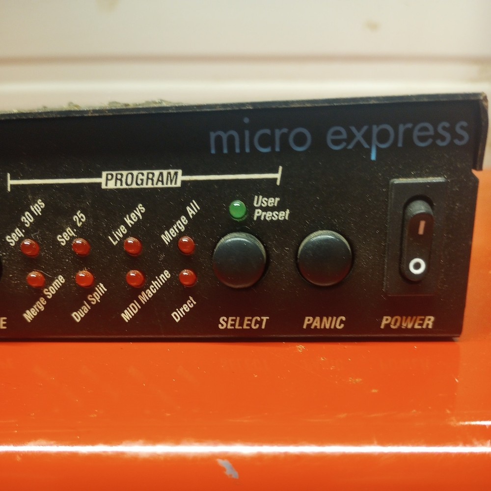 MOTU Micro Express MIDI Interface SMPTE - Microexpress