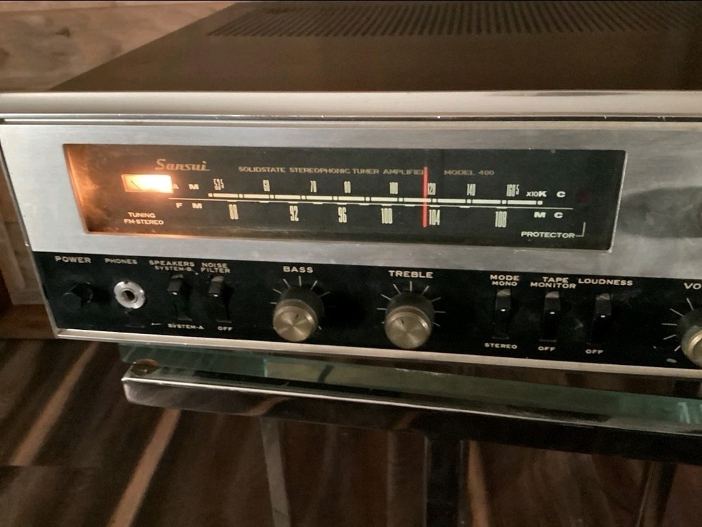 Vintage Sansui Model 400 Receiver Fully Serviced