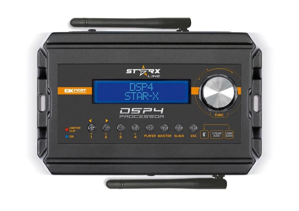 Expert Processor Dsp4 Starx 4 Channels Bluetooth Stream Audio Player