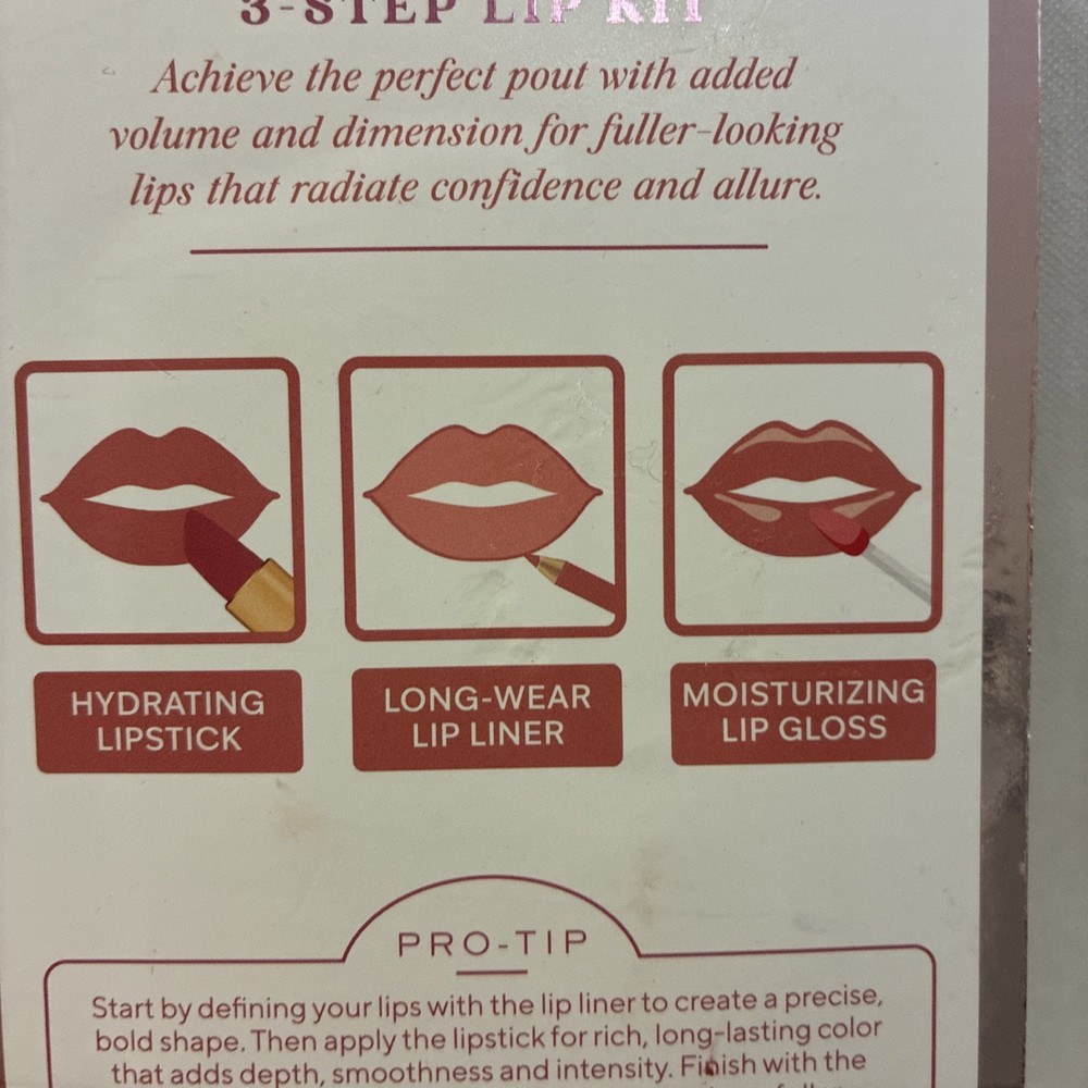 St. Cloud’s Perfect Pout Three Step Lip Kit