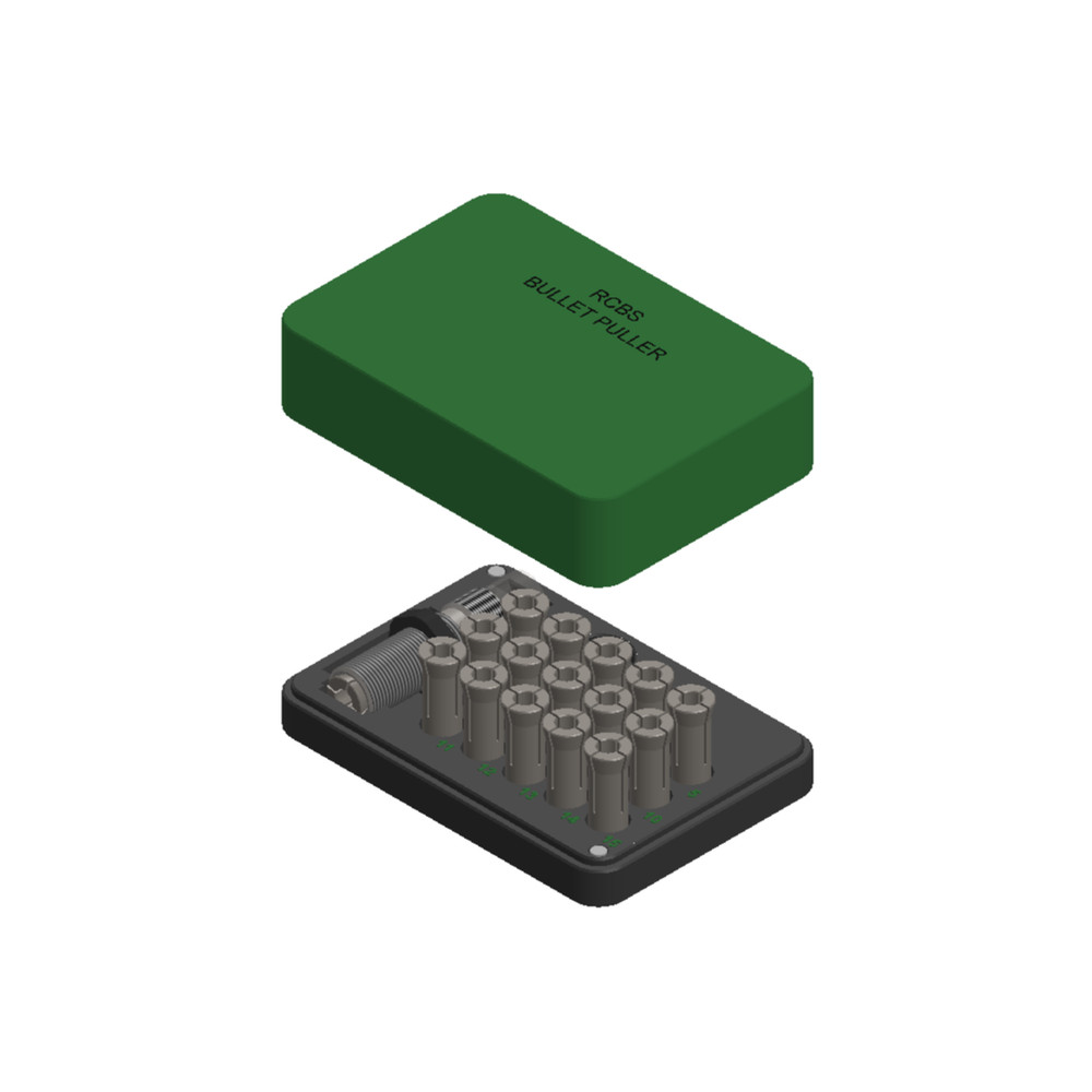 RCBS Bullet Puller and Collets Storage Case