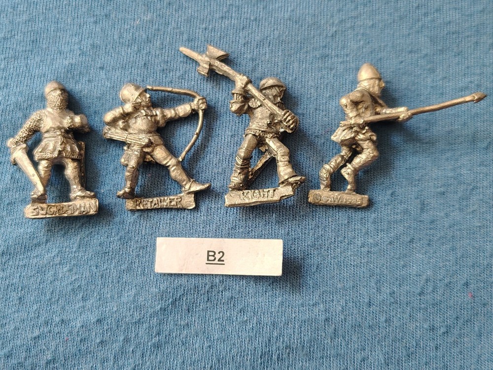 Citadel Empire Figures x 4  - Games Workshop #B2