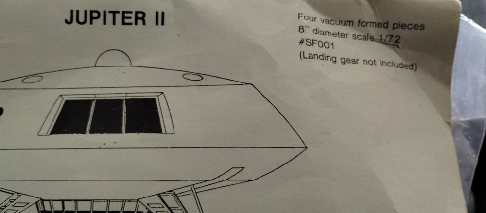 Lunar Models Jupiter II 8" Diameter W/Alpha Moonbase. Read Description