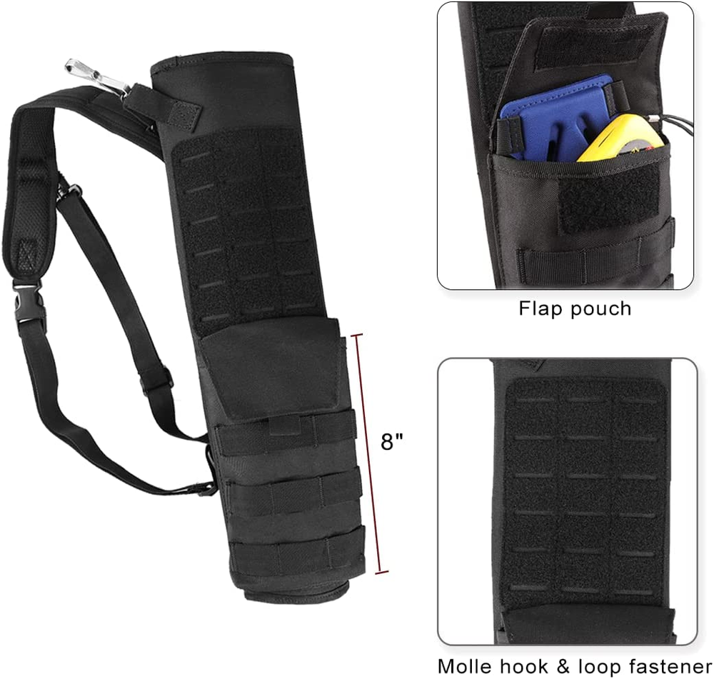 Archery Lightweight Back Arrow Quiver Dual Use Foldable Compact Hip A...