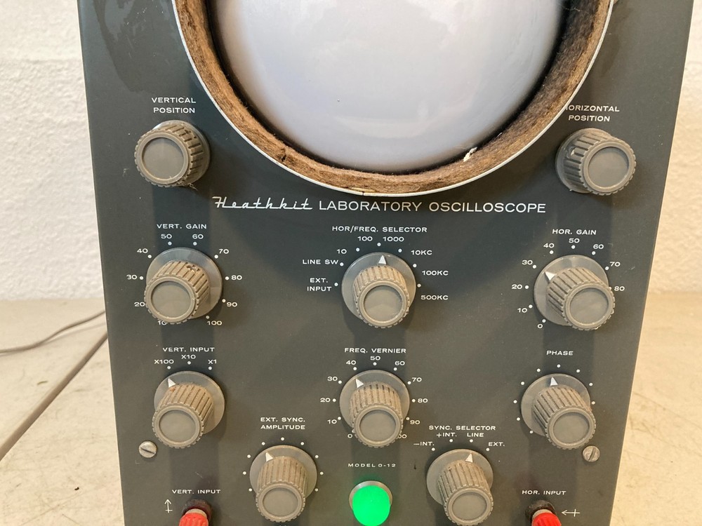 Heathkit Laboratory Oscilloscope Model OM-12