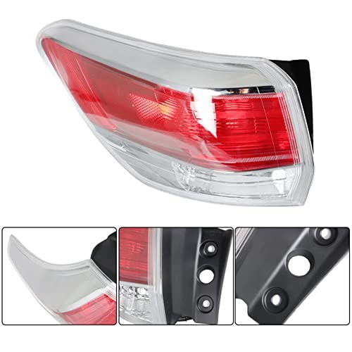 Outer Tail Light Driver Side Rear Brake Taillight Assembly Replacement for