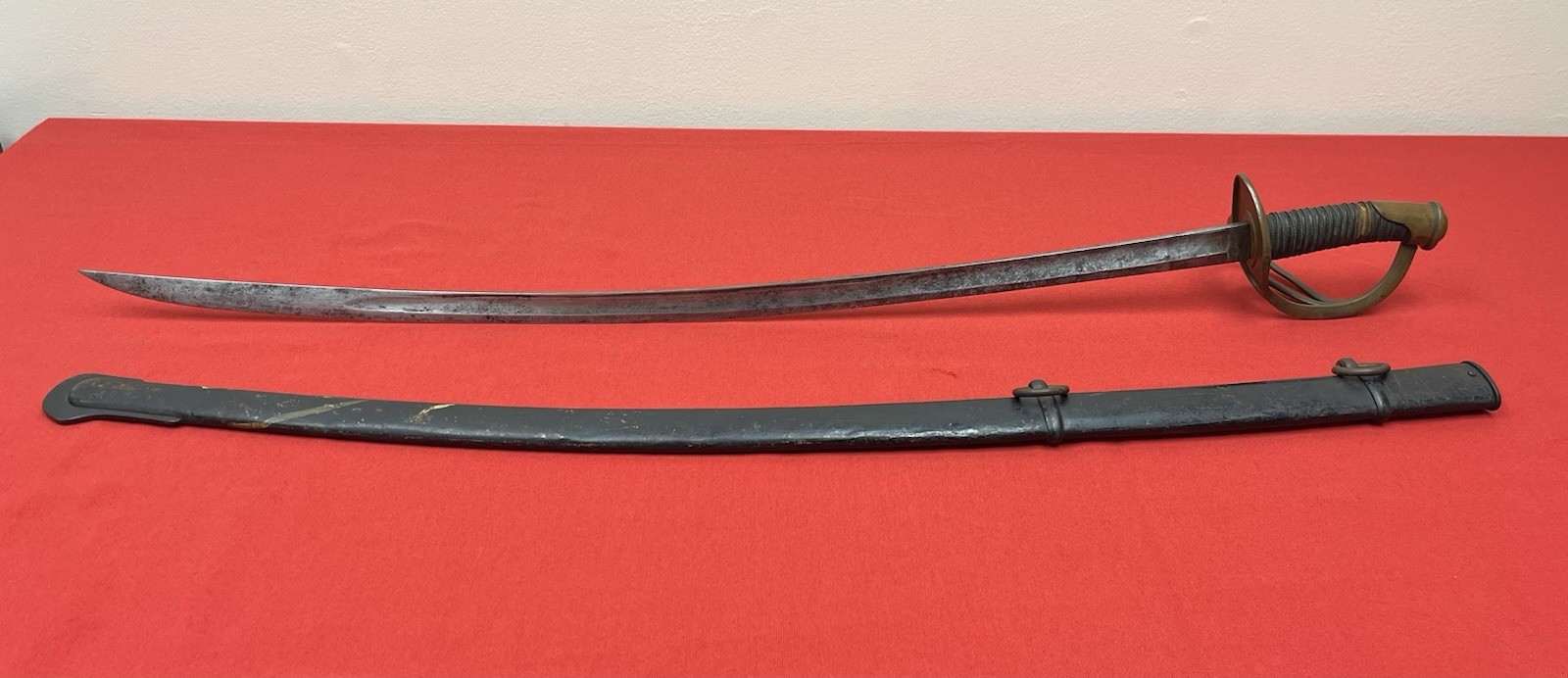 M1860 U.S. Civil War Cavalry Saber Sword Used Free Shipping