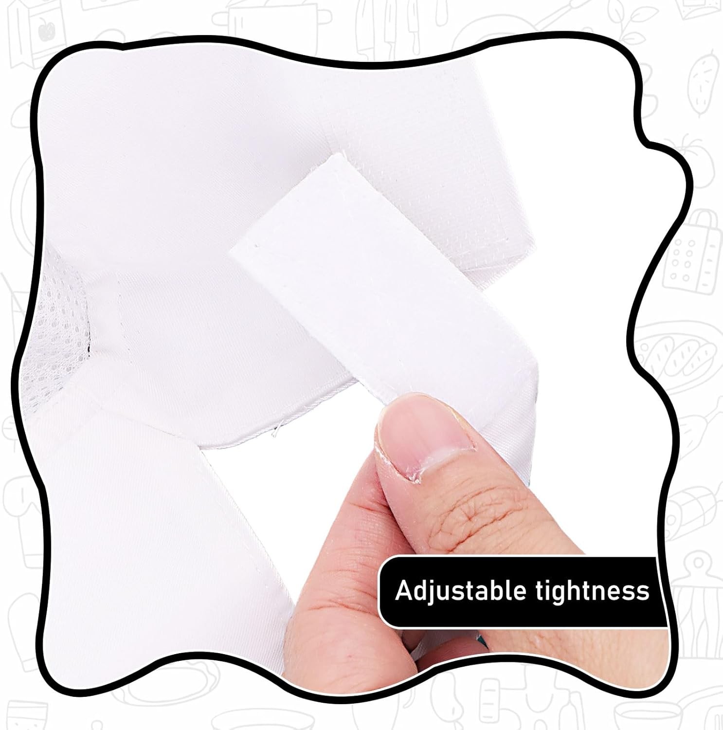 8 Pcs Unisex Chef Hats for Men Women Adult Adjustable Kitchen Cooking Caps Sushi