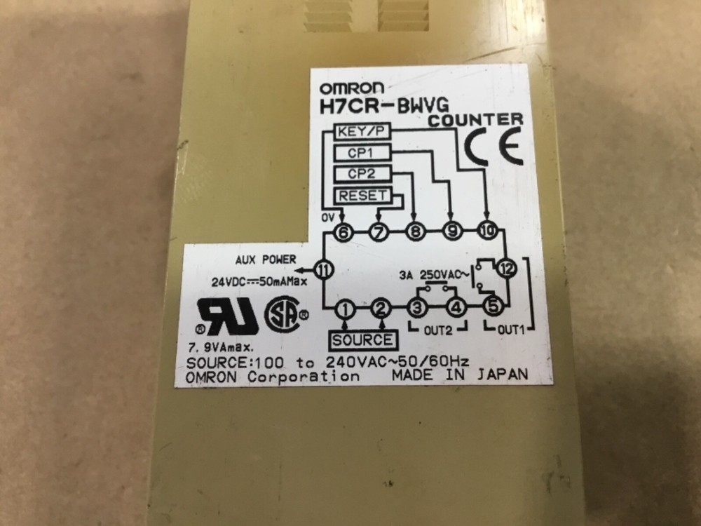 Omron H7CR-BWVG Counter #14T6