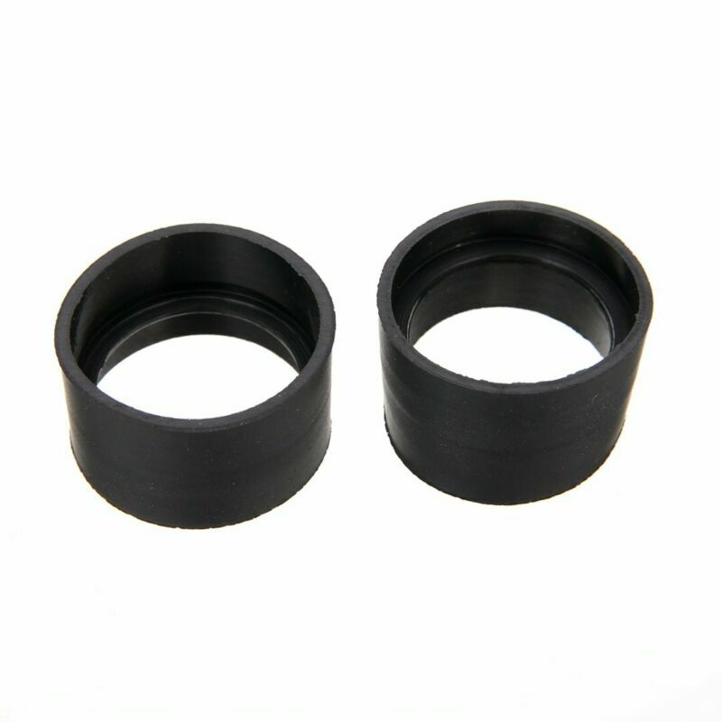 2pcs 34-37mm Eyepiece Eye Shield Rubber Eye Guards Cups Microscope Binocular Set