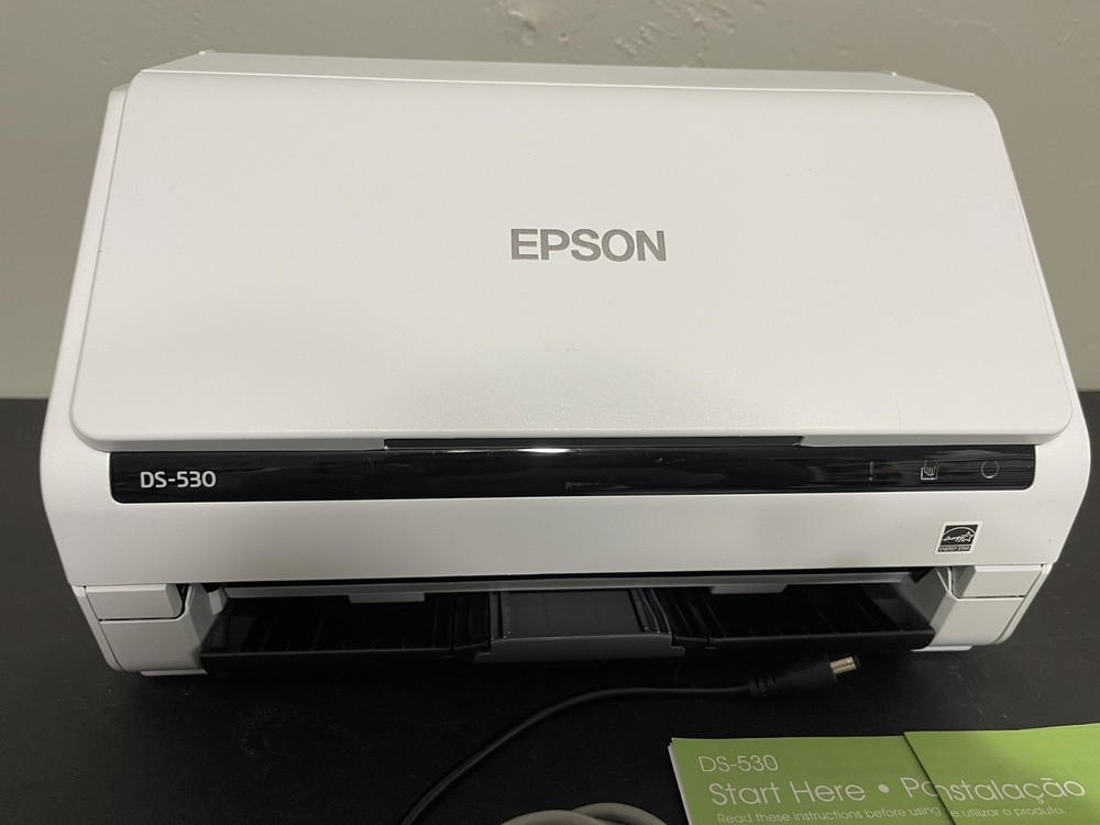 Epson Workforce DS-530 Desktop Pass-Thru Document Color Scanner