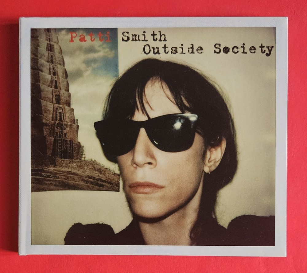 PATTI SMITH SIGNED "OUTSIDE SOCIETY" CD BOOKLET WITH CD + JSA COA psa bas Easter