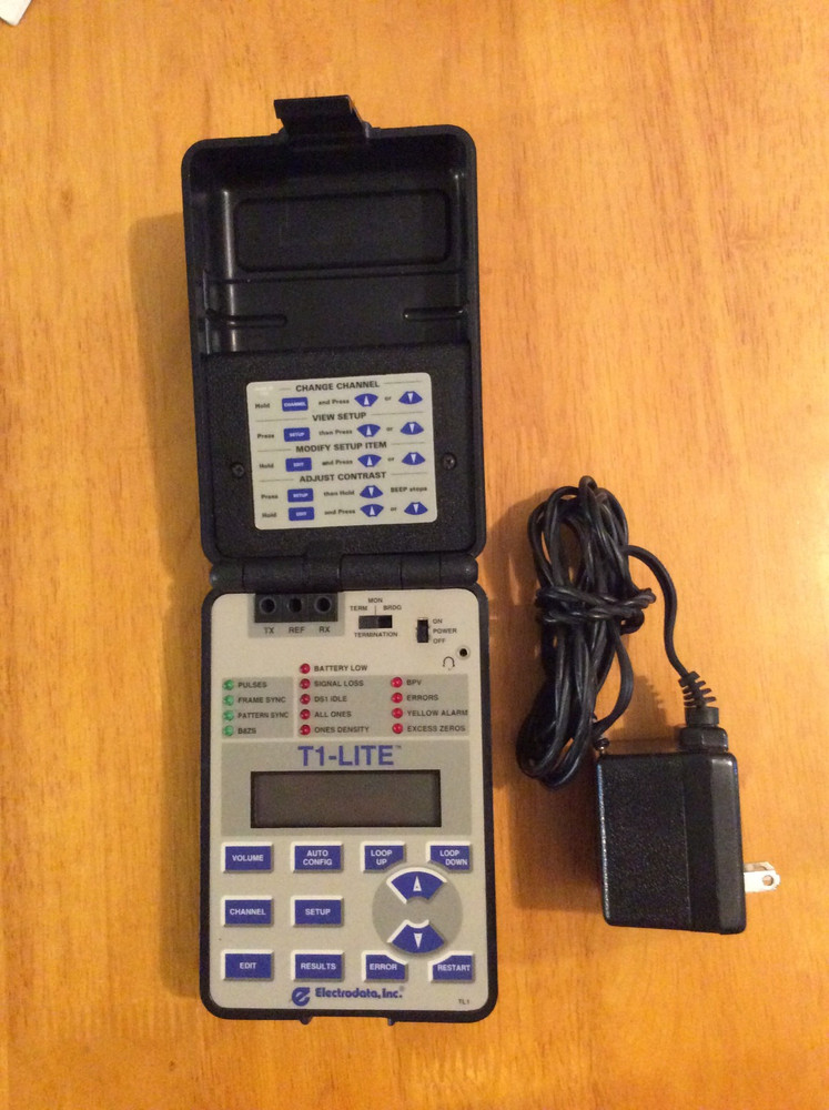 Preowned & Excellent Electrodata,Inc TL-1 T1-LITE Watcher Model or EZ-Tester