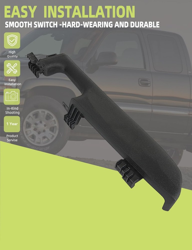 Front Driver Side Door Armrest Handle Compatible with Chevy Silverado/GMC Sie...