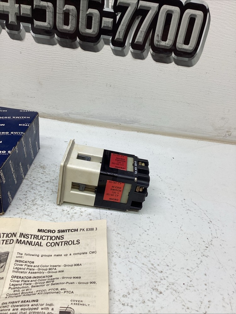 Honeywell Micro Switch 908AAA01 120V NIB