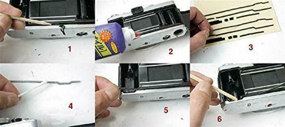 Pre-cut Moltoprene replacement kit for Olympus OM-1/OM-2/OM-4