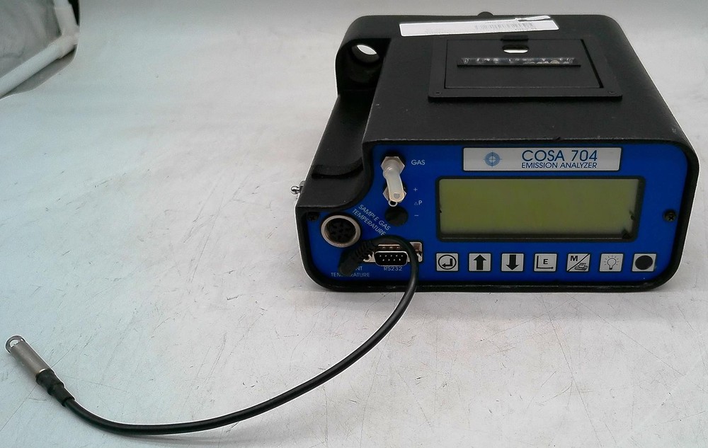 COSA 704 PORTABLE COMBUSTION EFFICIENCY & EMISSIONS ANALYZER