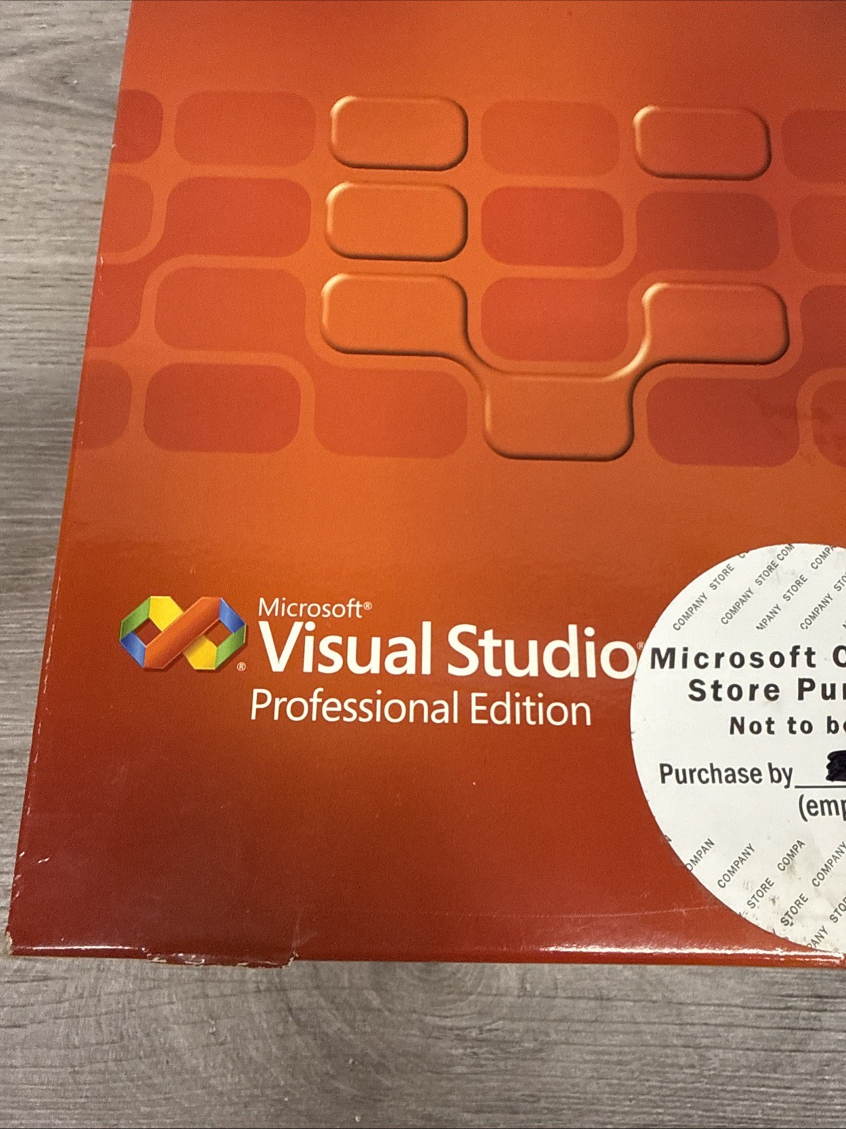 SEALED-Microsoft Visual Studio 2005 Professional Edition