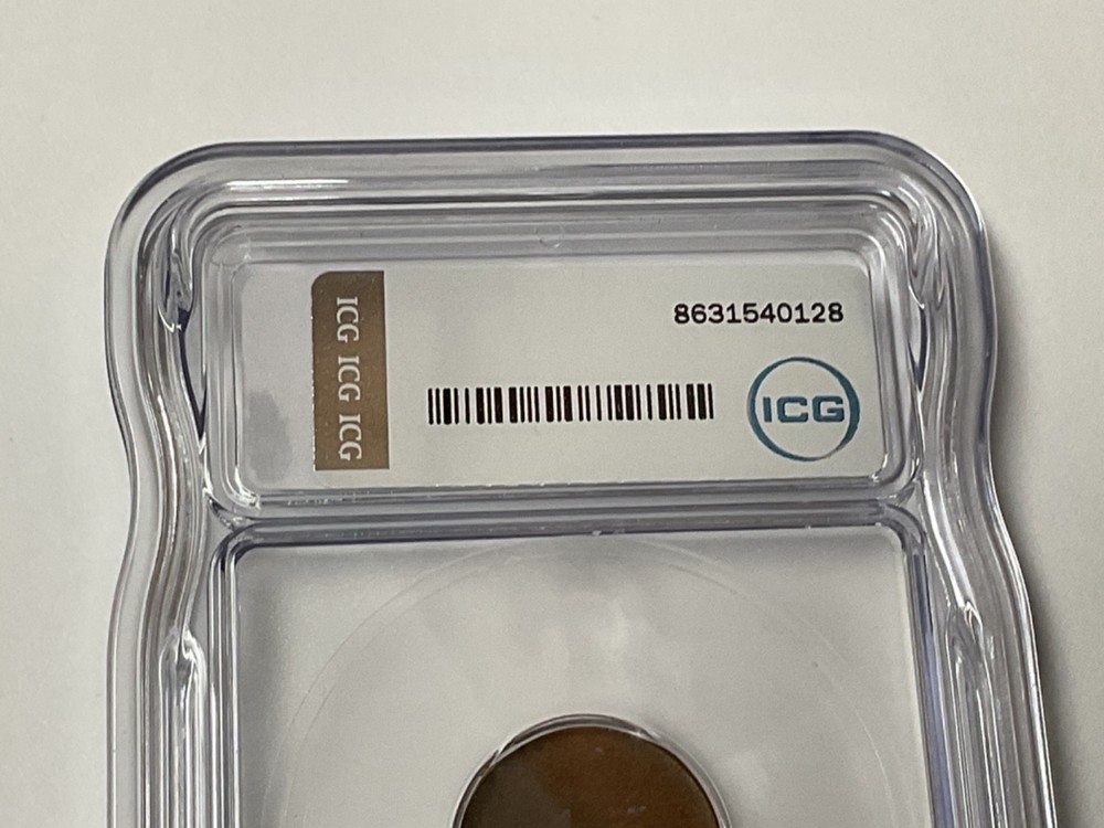 "ICG Brilliant Uncirculated" Blank Planchet *Signed by Grader*