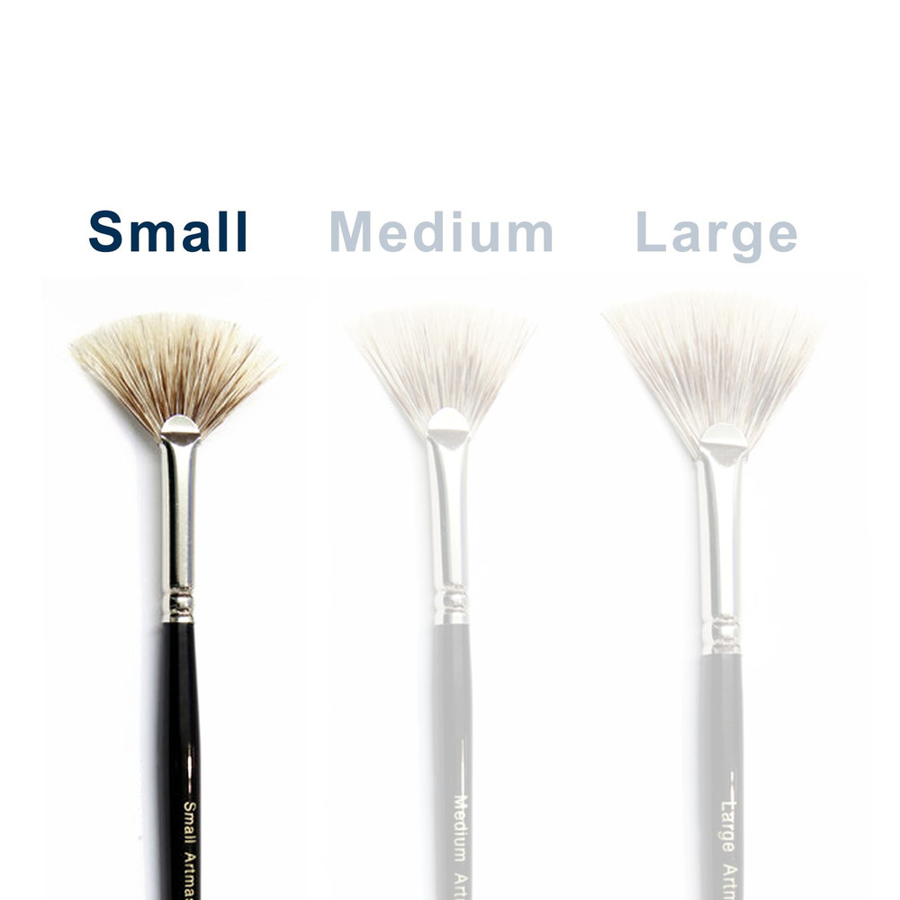 Artmaster Artists' Fan Brush Small, Medium or Large