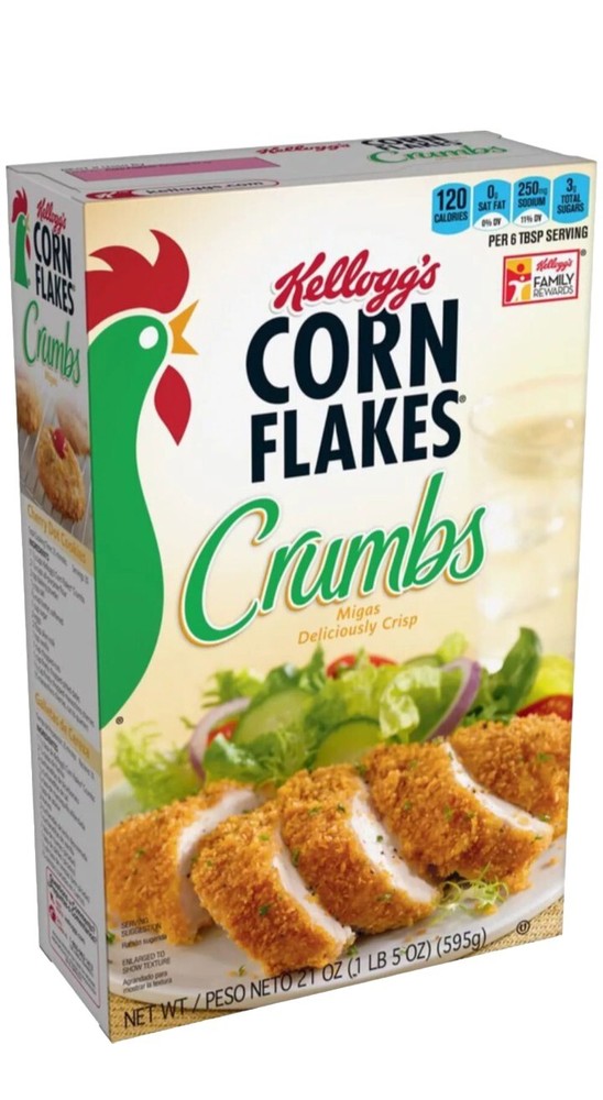 Kellogg'S, Corn Flake Crumbs, 21Oz Box (Pack of 3)
