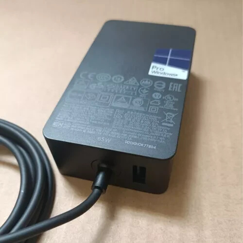 Genuine 65W Microsoft Surface Pro Book 1 2 3 4 5 6 7 X Adapter Charger 1706 1800