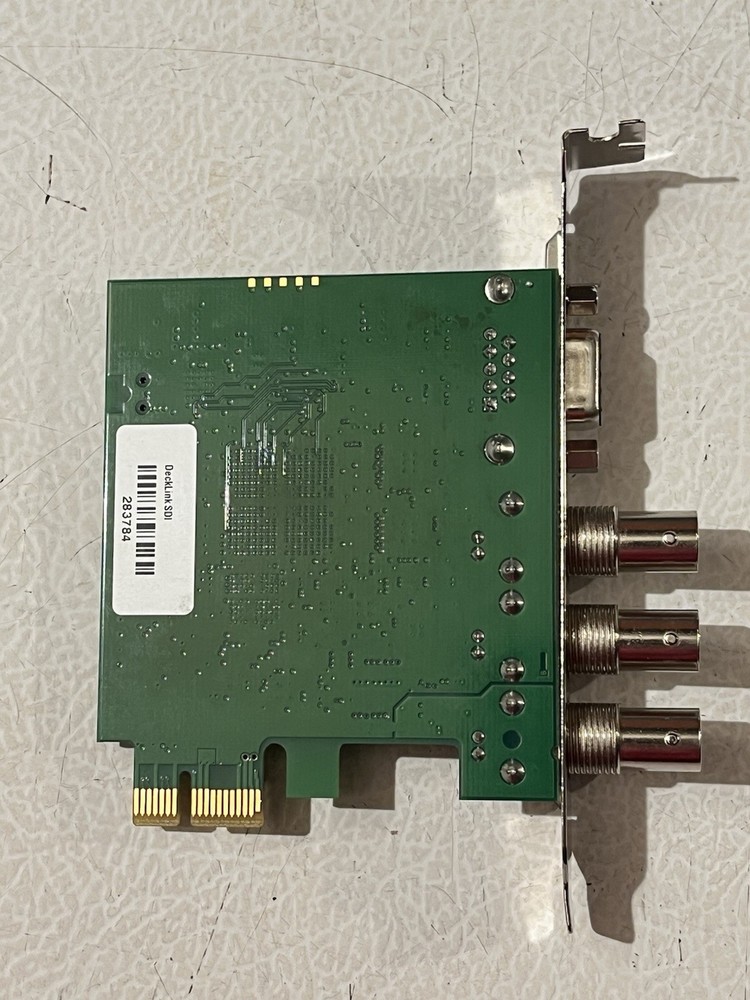 BLACKMAGIC DESIGN DECKLINK SDI VIDEO CAPTURE PLAYBACK CARD BMDPCB39