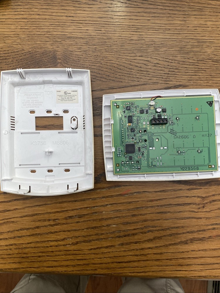 First Alert FA260KP Security System Keypad