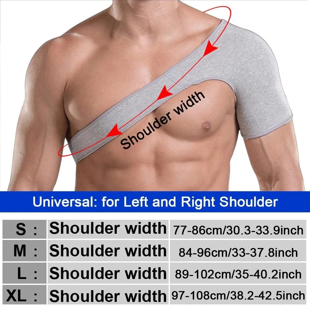 Compression Shoulder Brace, Shoulder Support Brace, AC Joint Rotator Cuff Brace~