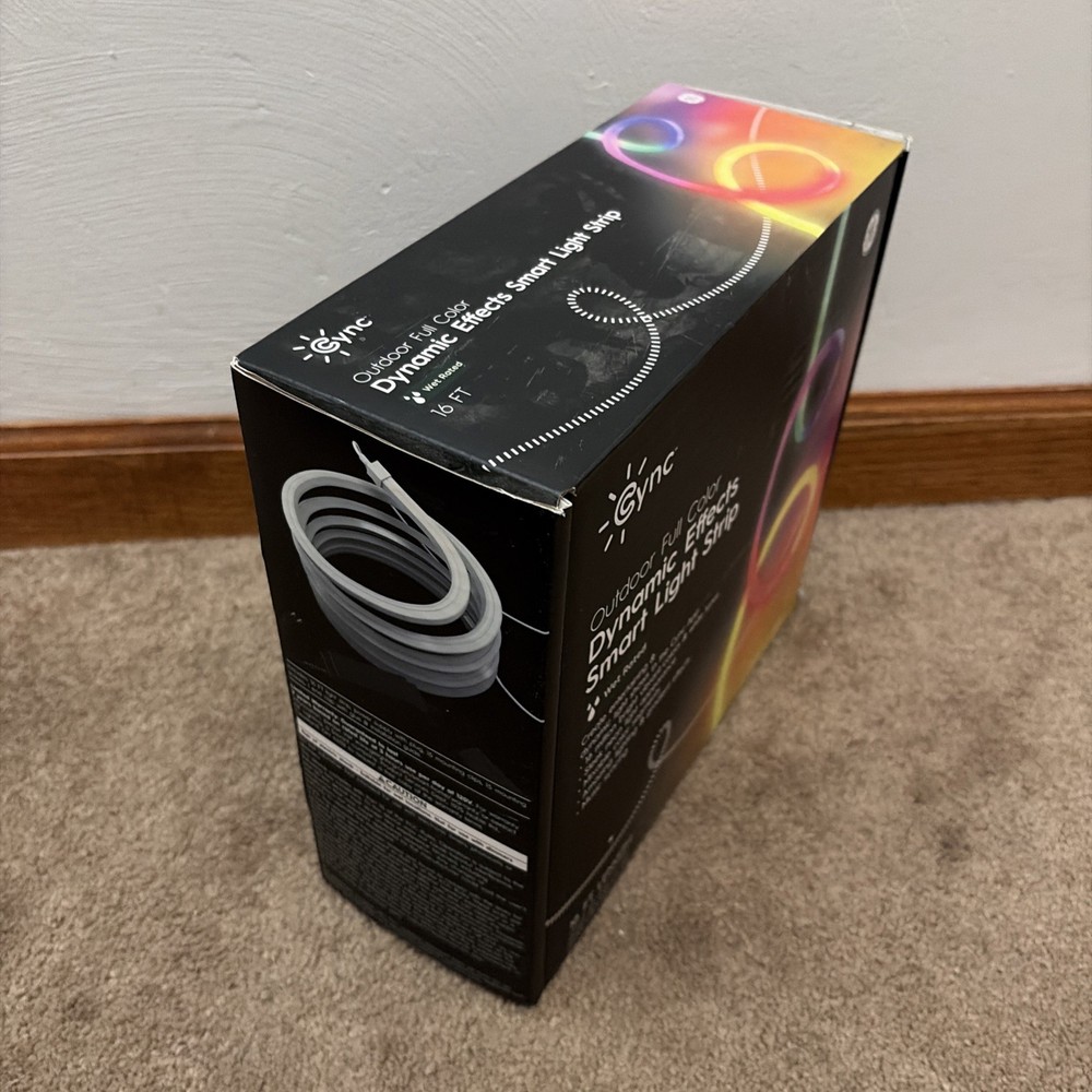 GE Cync Dynamic Effect 16ft Decorative Outdoor Light String