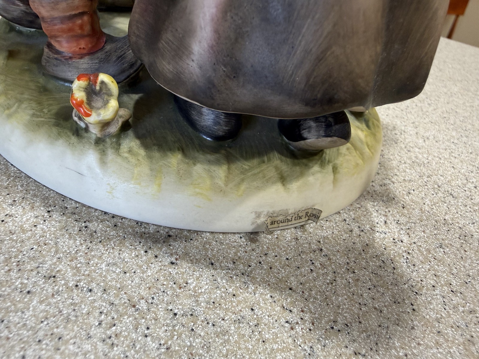 Quantity 2 1957 " RING AROUND THE ROSIE " #348 HUMMEL FIGURE W. GERMANY GOEBEL