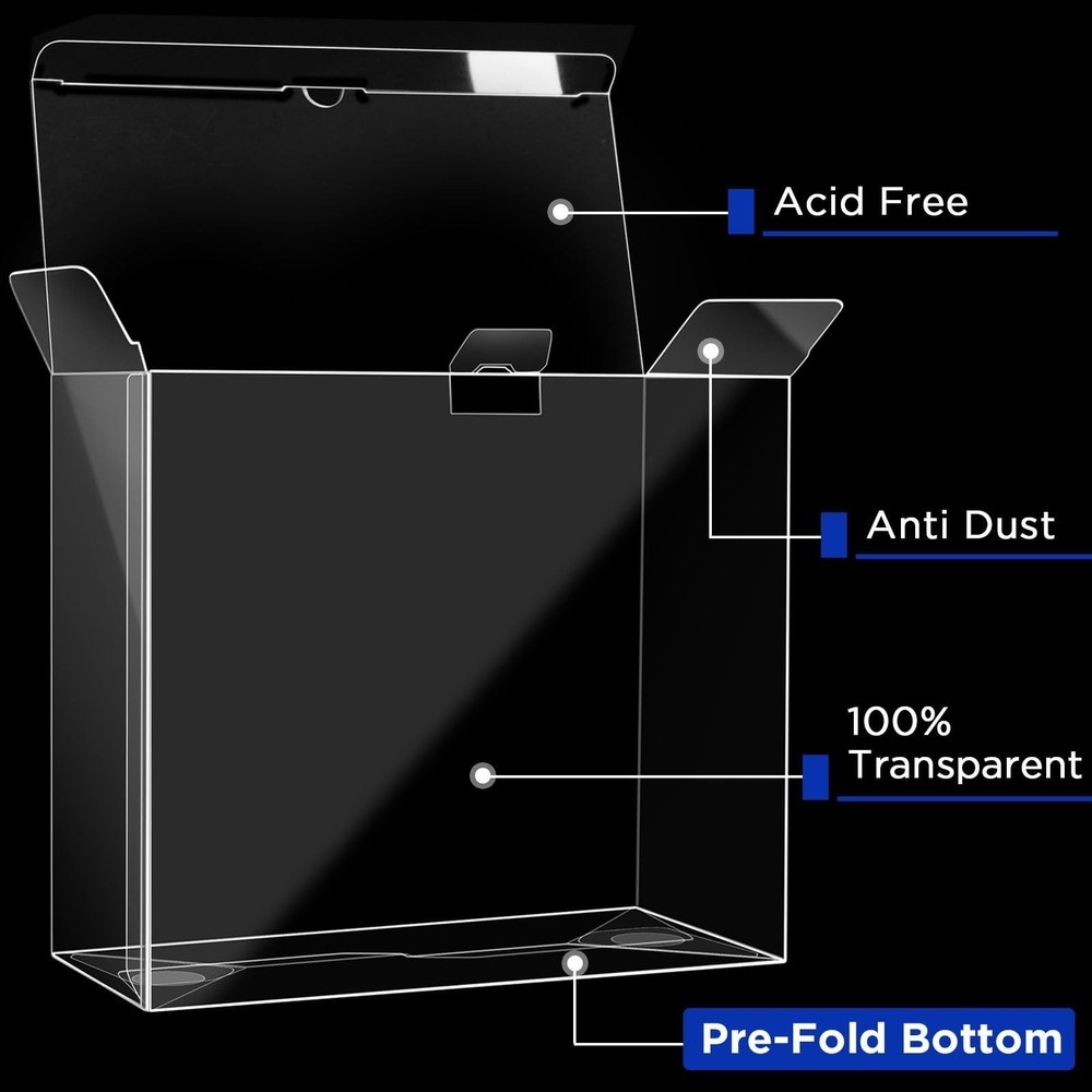 12 Packs Elite Trainer Box Protector Case, ETB Display Case ETB-Storage Case ...