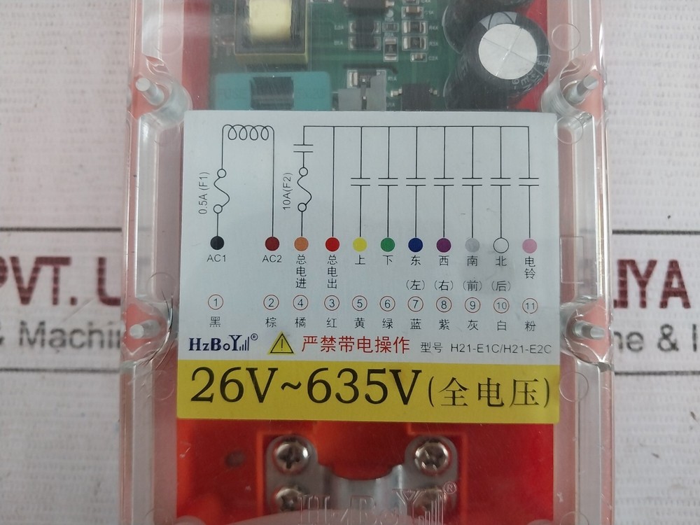 Hzboy H21-E2C Industrial Wireless Remote Control for Tower Crane H21-E1C8-RX