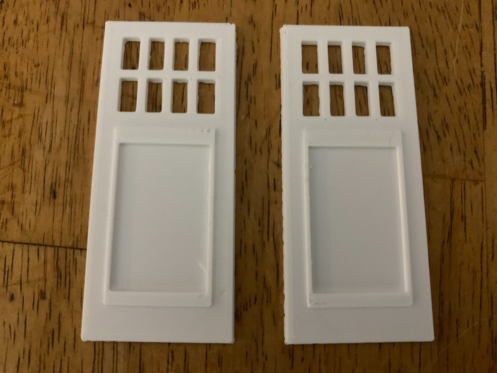 2   " G " SCALE   FRONT or  BACK  DOOR      L@@K    3D  PRINTED  1:24 SCALE