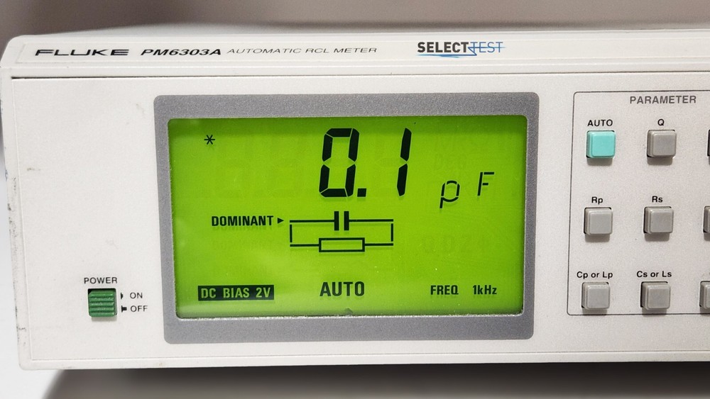 FLUKE / PHILIPS PM6303A 1 kHz AUTOMATIC LCR METER **LOOK** (REF.: H)