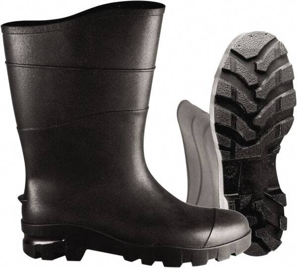 PRO-SAFE Nonslip Waterproof PVC Work Boot: Men's Size 13