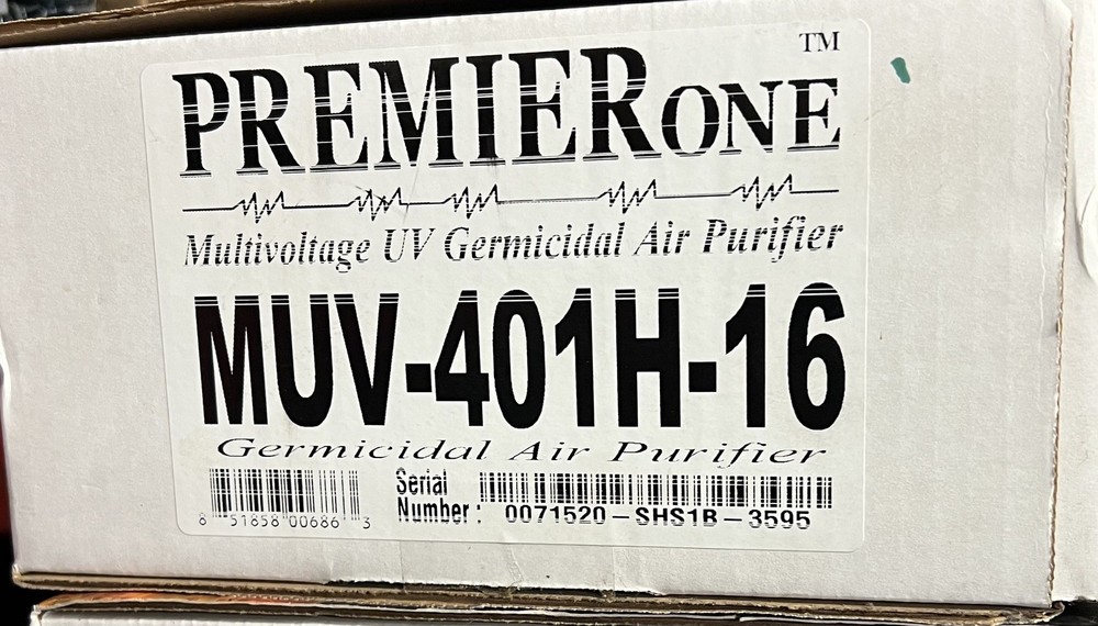 PREMIER ONE MUV-403H-16/5 Air Purifier