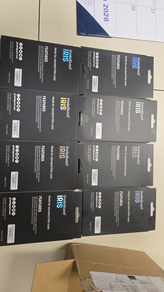 GradedGuard PSA Graded Card Case Guard Protector Iris Limited Edition x8