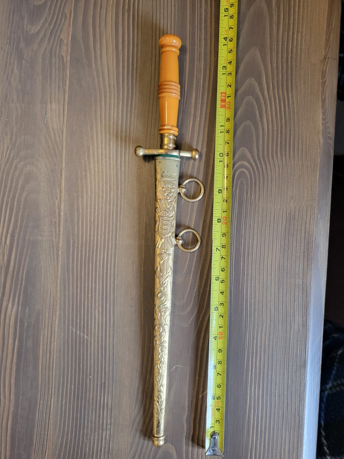 EXCELLENT! World War II Dutch Navy Officer's Ceremonial Dagger by Horster