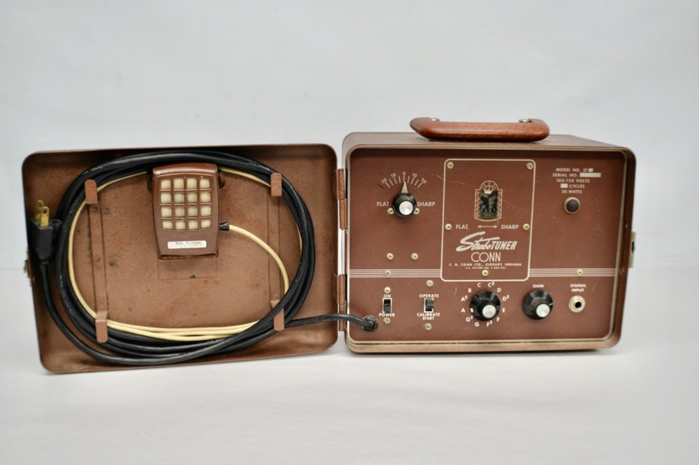 Conn Strobotuner Piano Strobe Tuner ST8 Tube Tuner Tested Working