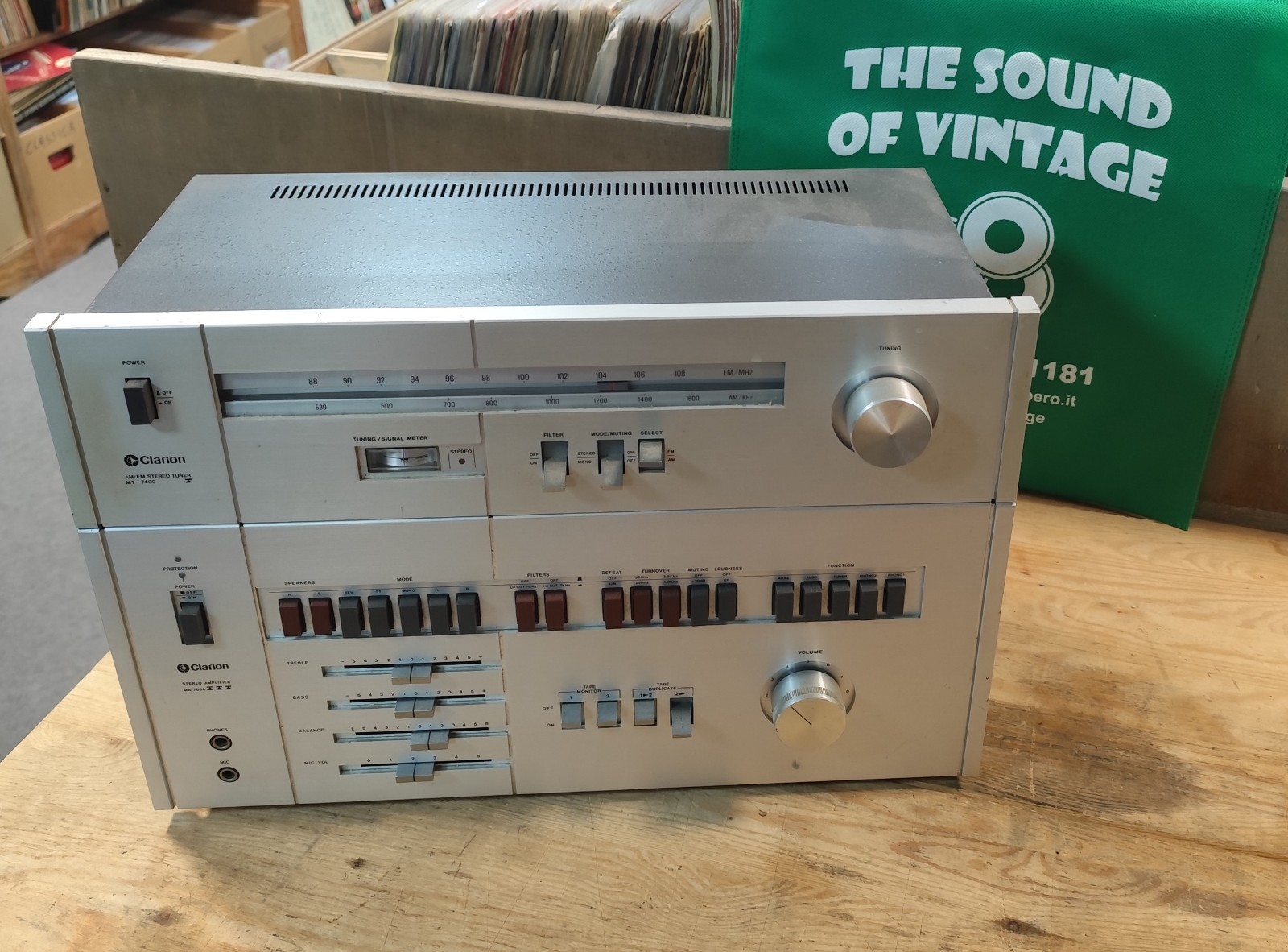 Amplifier - Clarion - MA 7800G