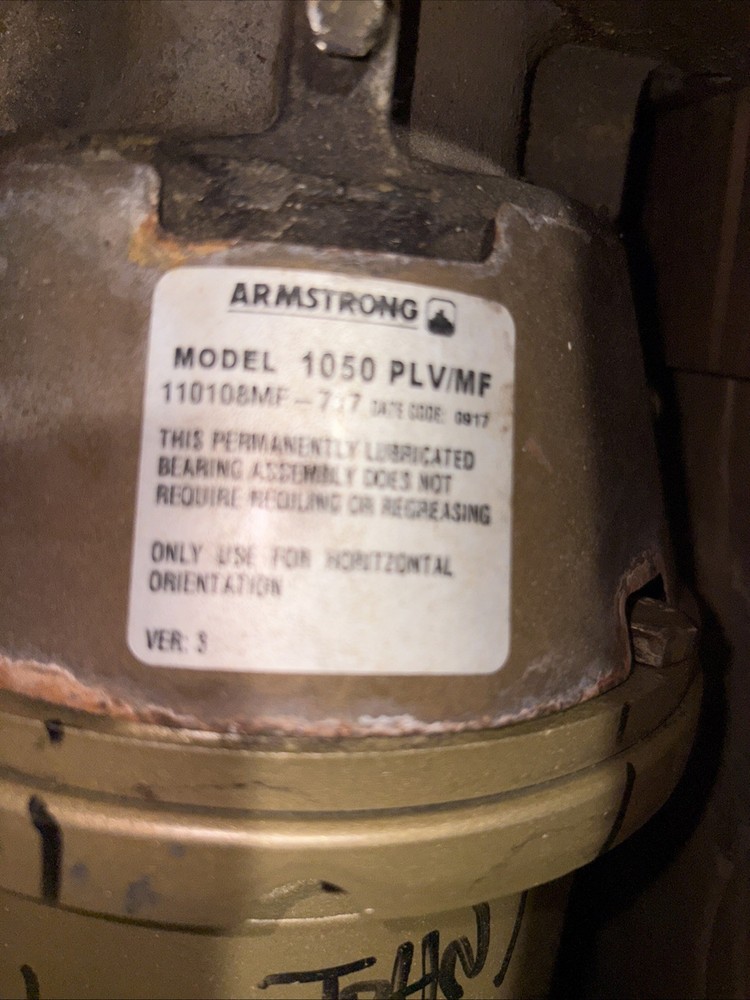 Bell & Gossett ITT/model 1050 Armstrong Pump